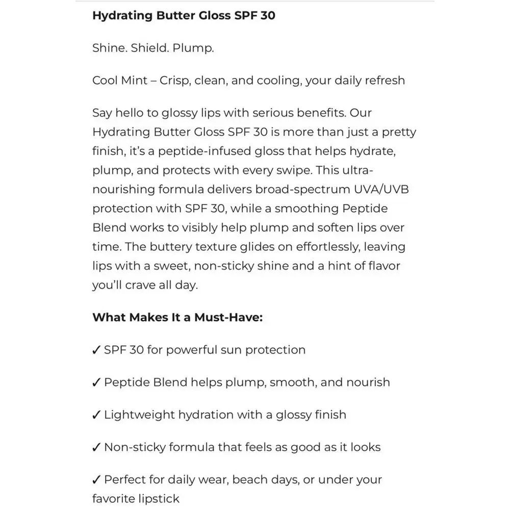 Lalicious hydrating butter
